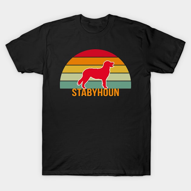 Stabyhoun Vintage Silhouette T-Shirt by seifou252017